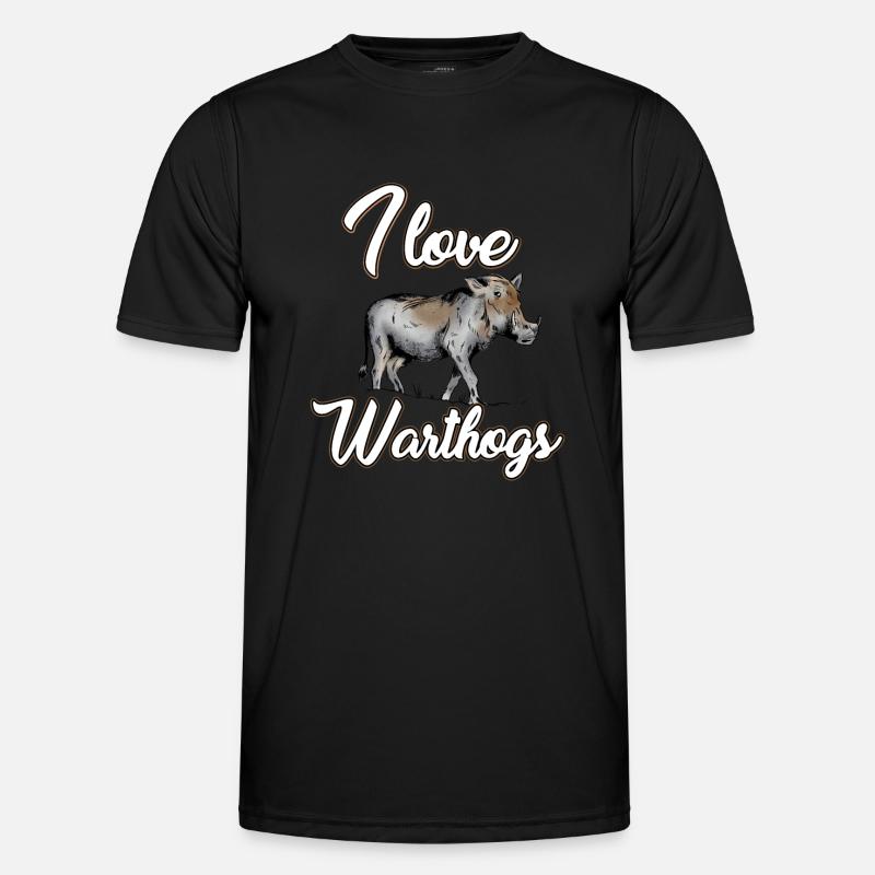 I love warthogs Men's Functional T-Shirt