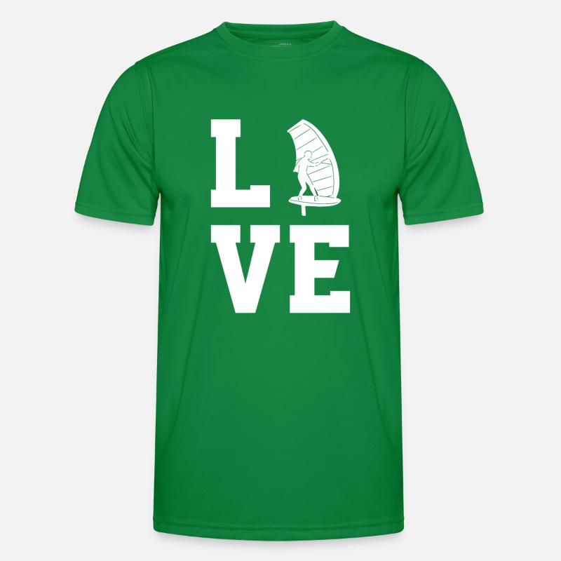 Wing Foiling Männer Funktions-T-Shirt