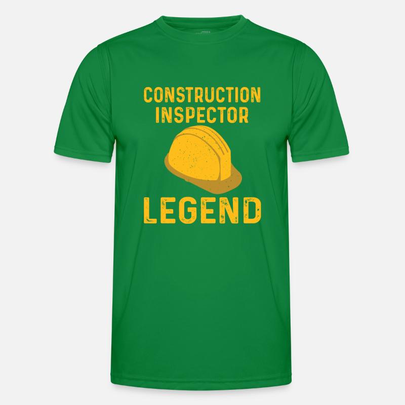 Building Inspector Legend Men's Functional T-Shirt