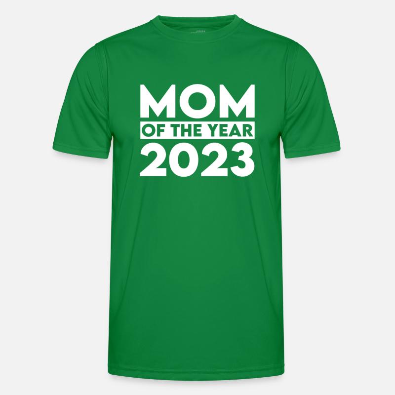 Mutter Des Jahres 2023 Männer Funktions-T-Shirt