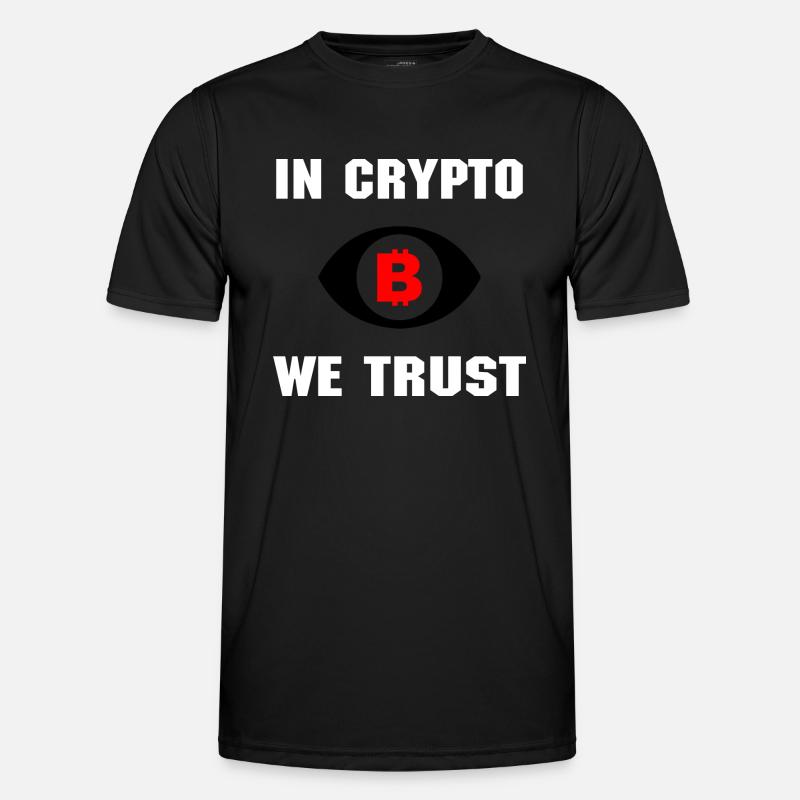Bitcoin Trading Crypto Stocks - Men's Functional T-Shirt - black