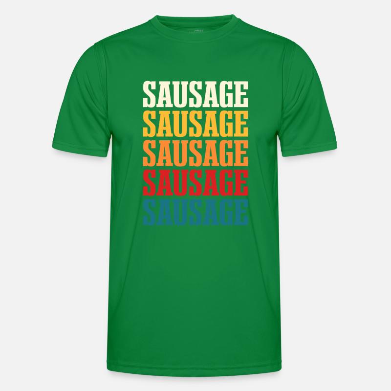 Wurst Männer Funktions-T-Shirt