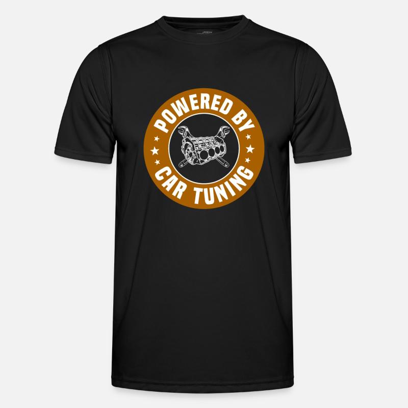 Powered By Autotuning - Men's Functional T-Shirt - black