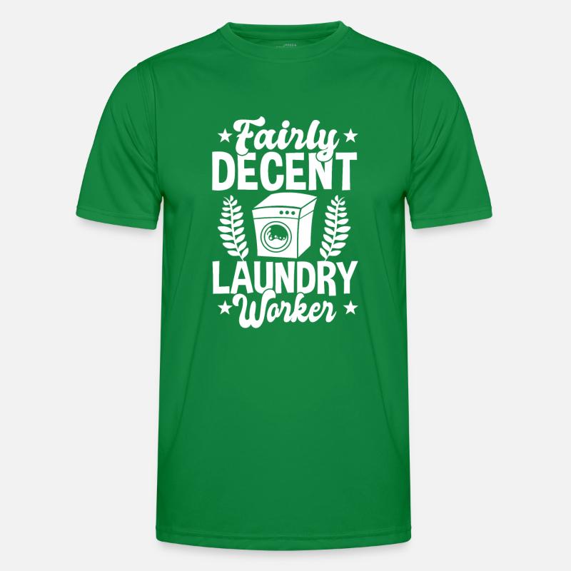 Pretty decent laundry worker Men's Functional T-Shirt