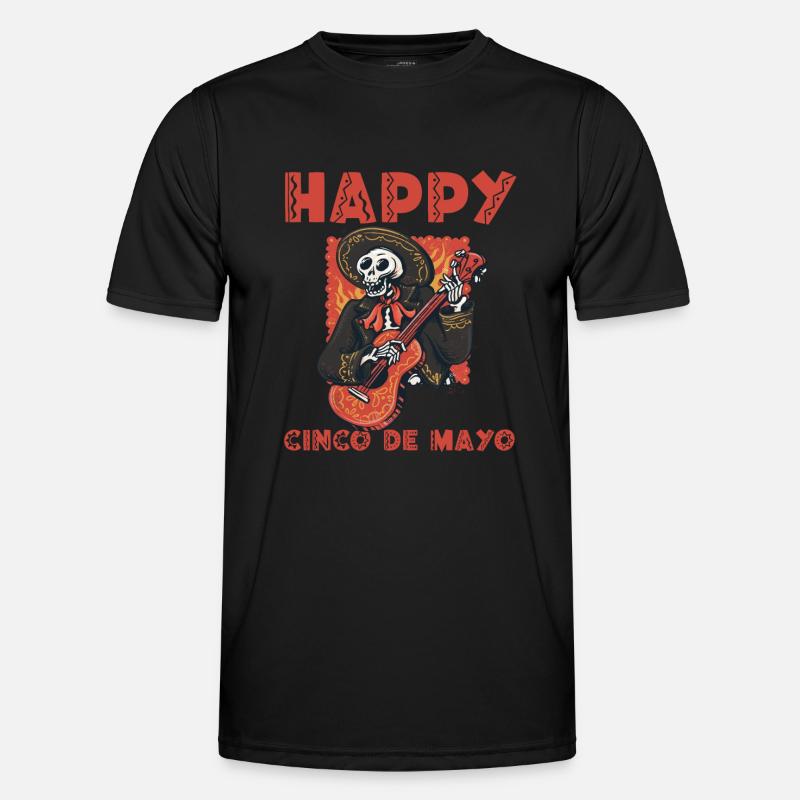 Joyeux Cinco de Mayo T-shirt sport Homme