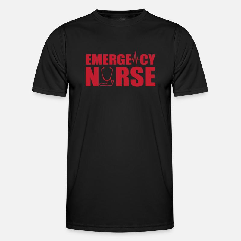 Infirmière d’urgence T-shirt sport Homme