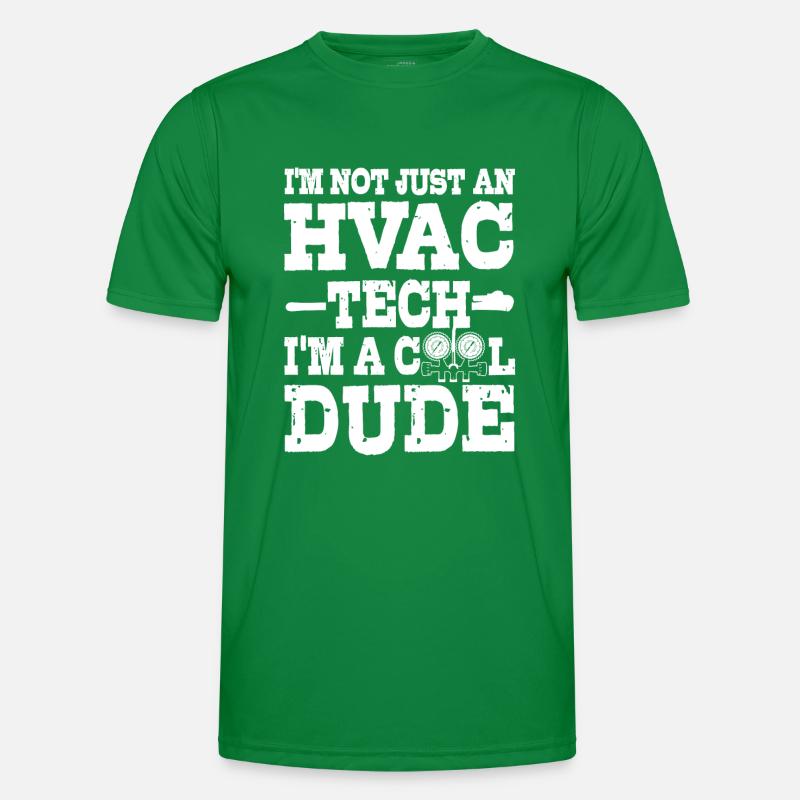 Lustiger Hvac-techniker-kleid Hvac-tech-cooler Typ Männer Funktions-T-Shirt