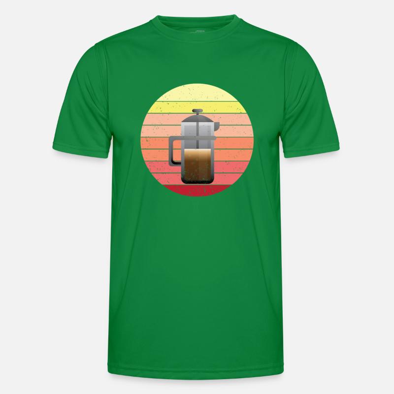 French coffee press Men's Functional T-Shirt