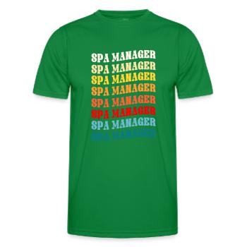 Spa Manager - Männer Funktions-T-Shirt - Kelly Green - Vorne - AI Model Male 178 dark (178cm)