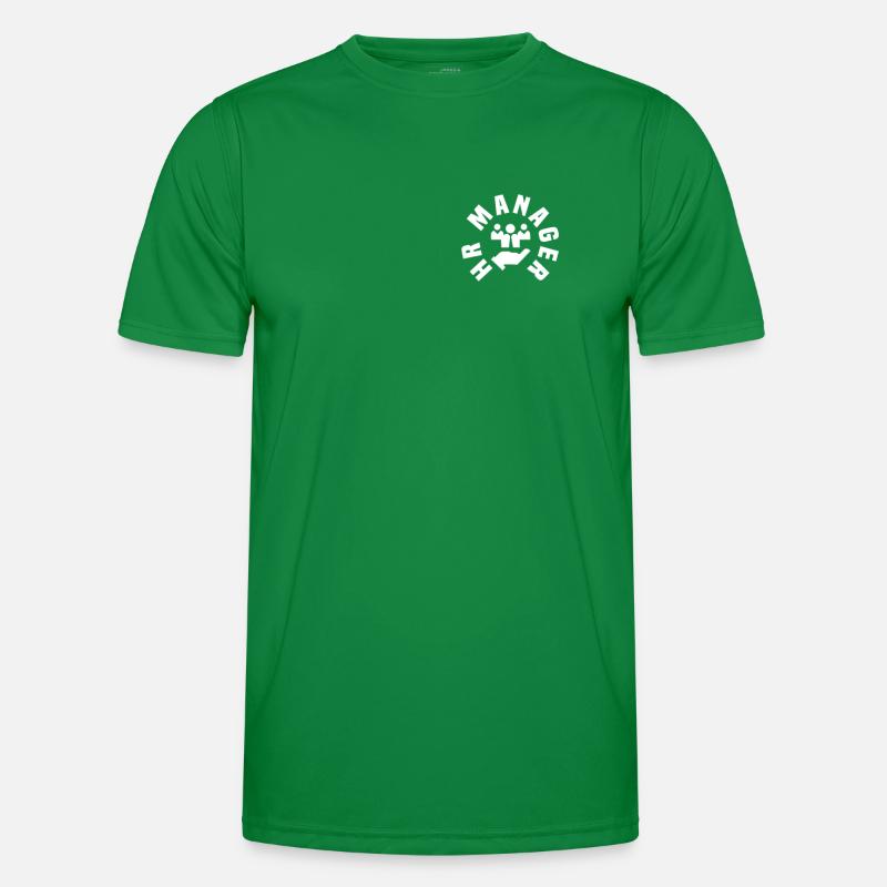 Responsable RH Conception de poche de poitrine T-shirt sport Homme