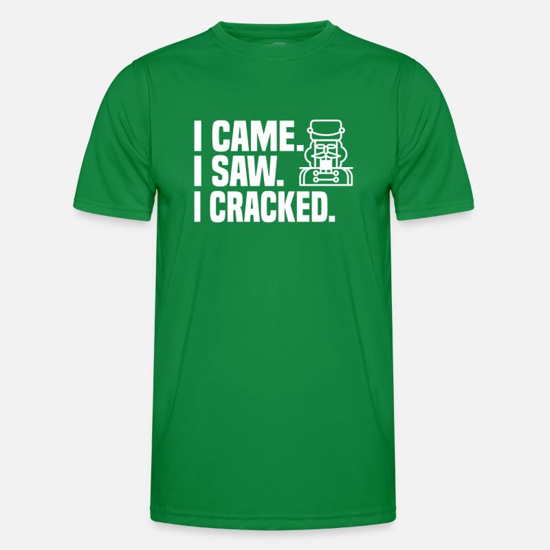 Funny Nutcracker Gift Men's Functional T-Shirt