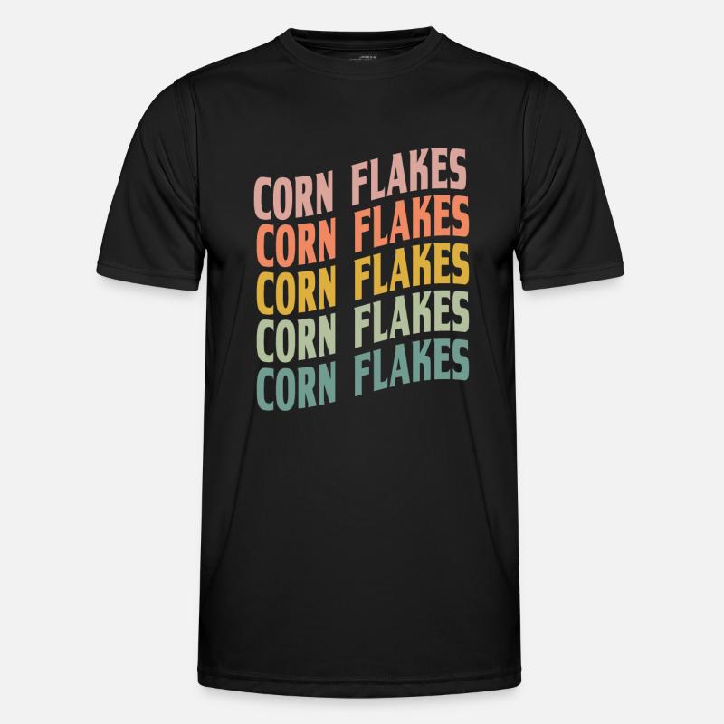 Corn flakes - Men's Functional T-Shirt - black