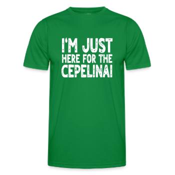 Conception d’amant de Cepelinai - T-shirt sport Homme - vert - Devant - AI Model Male 178 dark (178cm)