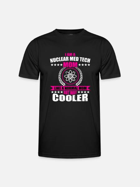 Nuklearmedizinischer Technologe Mama - Männer Funktions-T-Shirt - Schwarz