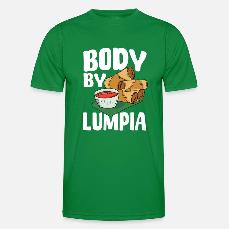 Körper Durch Lumpia Männer Funktions-T-Shirt