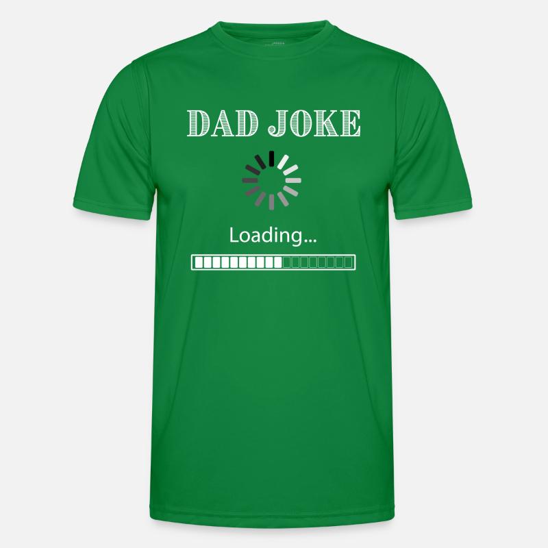 Dad Joke Loading White Männer Funktions-T-Shirt