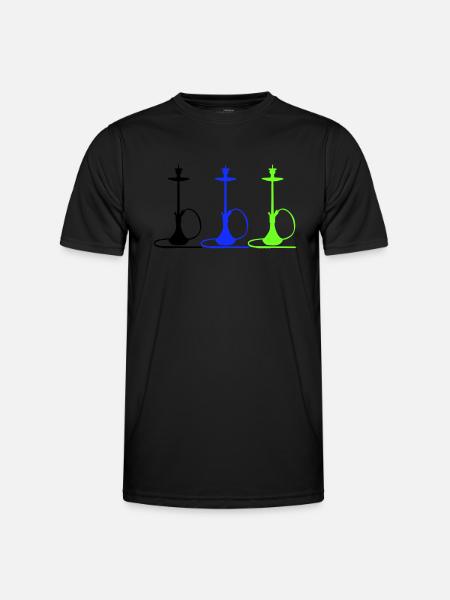 Hookah - Men's Functional T-Shirt - black