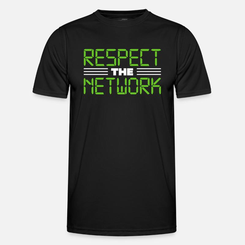 Respect the Network Men's Functional T-Shirt