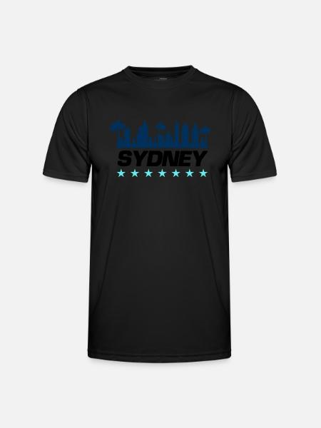 Sydney City - Men's Functional T-Shirt - black