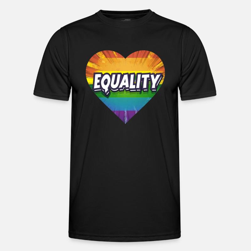 LGBTQ Equality Männer Funktions-T-Shirt