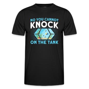 Aquarist Fish Keeper Hobby Aquarium Fish Keeper - T-shirt sport Homme - noir - Devant - AI Model Male 178 dark (178cm)