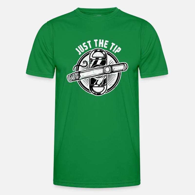 Just The Tip - Passionszigarre Männer Funktions-T-Shirt