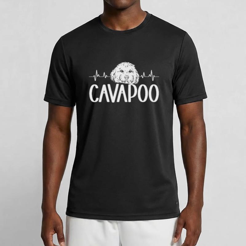 Cavapoo Cavoodle Capoodle Dog Men's Functional T-Shirt