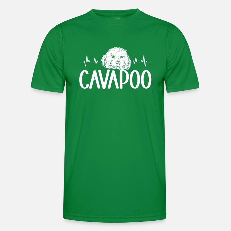 Cavapoo Cavoodle Capoodle Dog Men's Functional T-Shirt