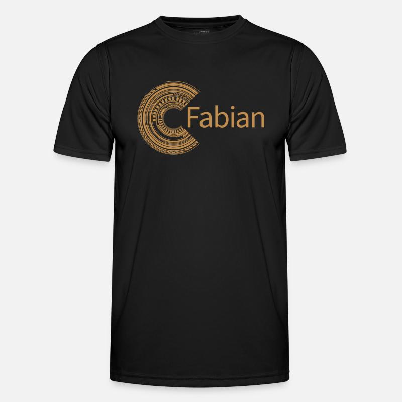 For Fabian - Men's Functional T-Shirt - black