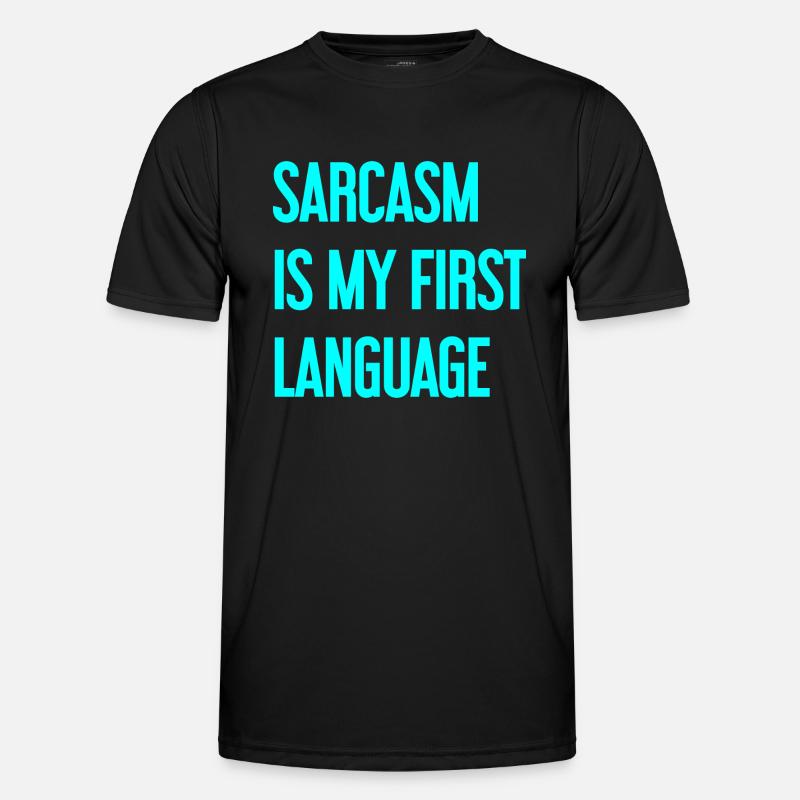 Sarcasm Pro - Men's Functional T-Shirt - black