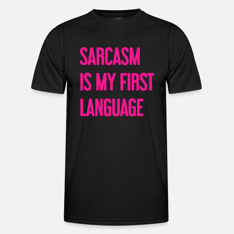 Sarcasm Pro - Men's Functional T-Shirt - black