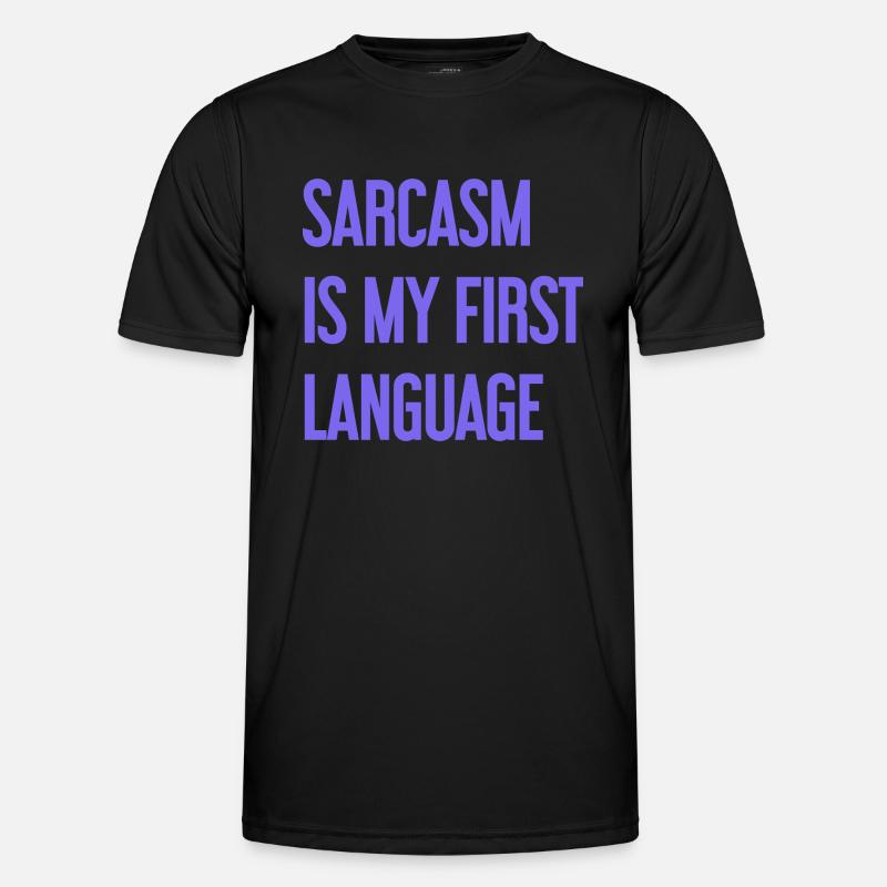 Sarcasm Pro - Men's Functional T-Shirt - black