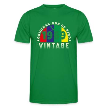 Vintage 1969 Retro - Bursdag - T-shirt sport Homme - vert - Devant - AI Model Male 178 dark (178cm)