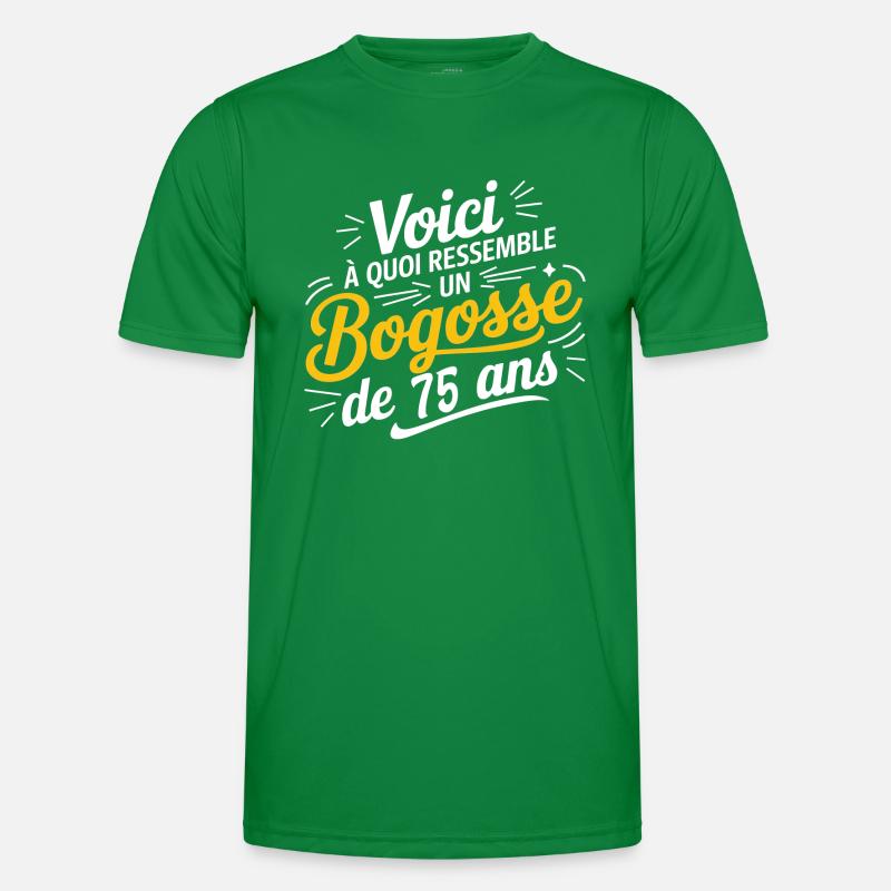Bogosse de 75 Ans T-shirt sport Homme