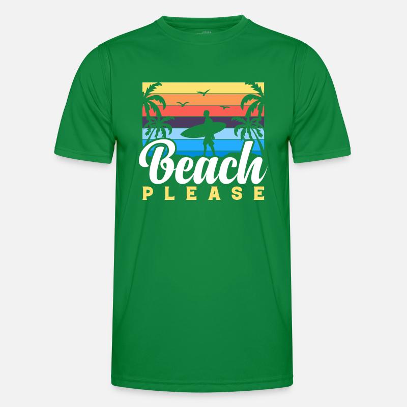 BEACH PLEASE Männer Funktions-T-Shirt