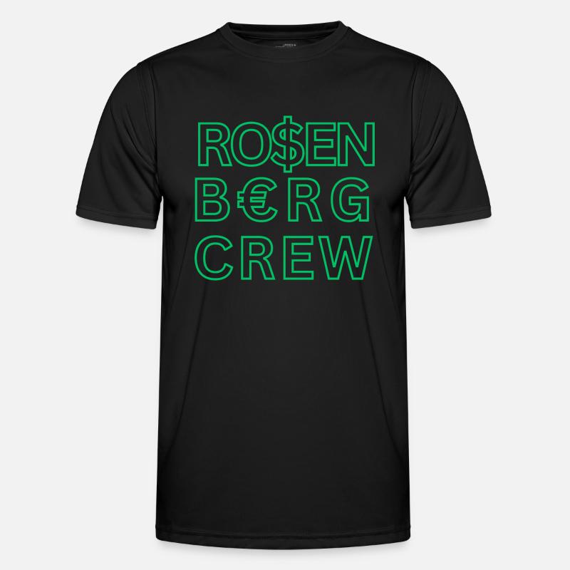 Rosenberg Crew Männer Funktions-T-Shirt