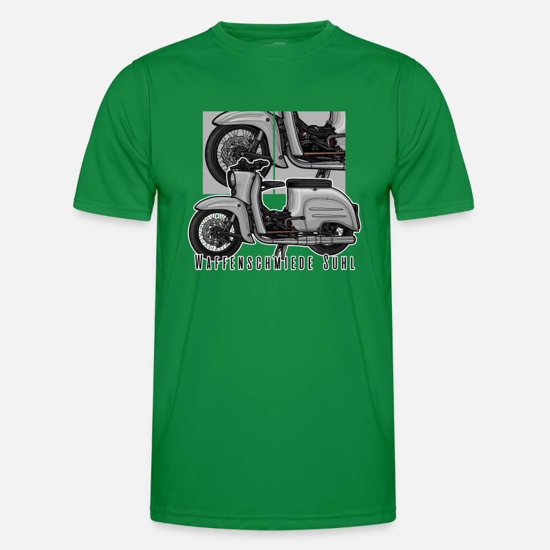 Schwalbe (grau) // Illustration Männer Funktions-T-Shirt