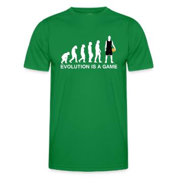 Basketball - Männer Funktions-T-Shirt - Kelly Green - Vorne - AI Model Male 178 dark (178cm)