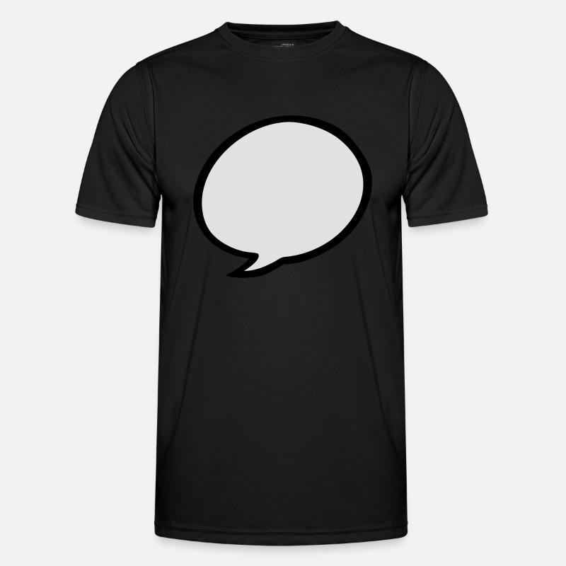speech bubble Men's Functional T-Shirt