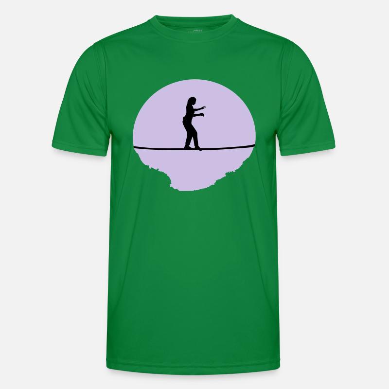 Slacklining Woman Men's Functional T-Shirt
