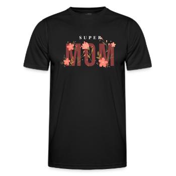 Muttertag - Männer Funktions-T-Shirt - Schwarz - Vorne - AI Model Male 178 dark (178cm)