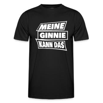 Ginnie Ginnie - T-shirt sport Homme - noir - Devant - AI Model Male 178 dark (178cm)