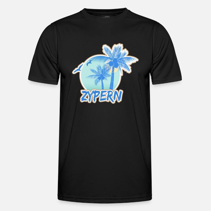 Vacances Chypre T-shirt sport Homme