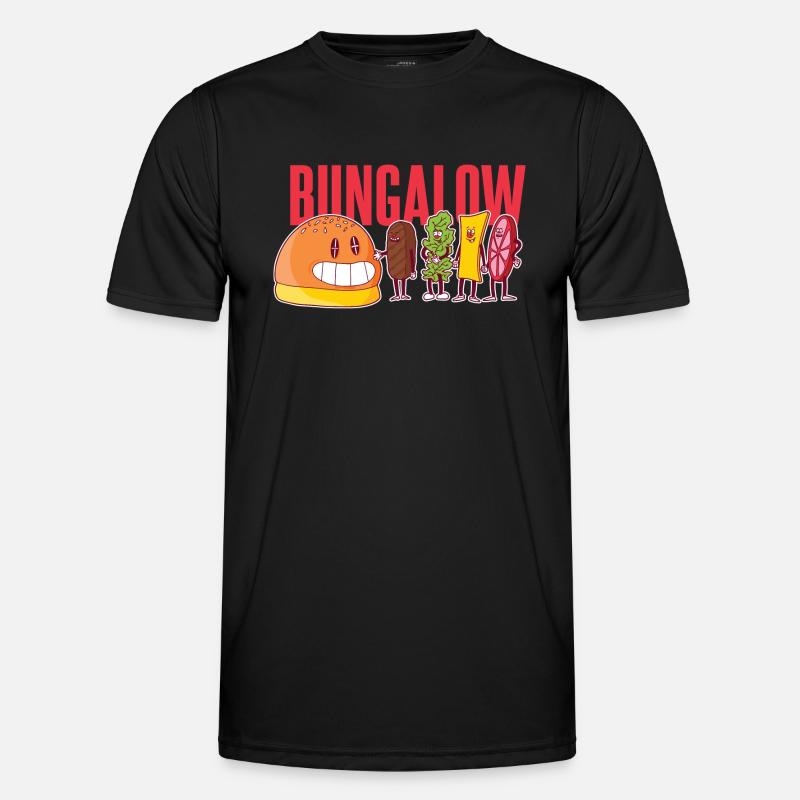 Bungalow burger komponenten Bungalow burger kompon Männer Funktions-T-Shirt