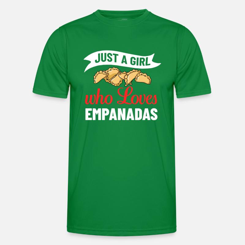 Empanada Argentina Dumpling Spain Men's Functional T-Shirt