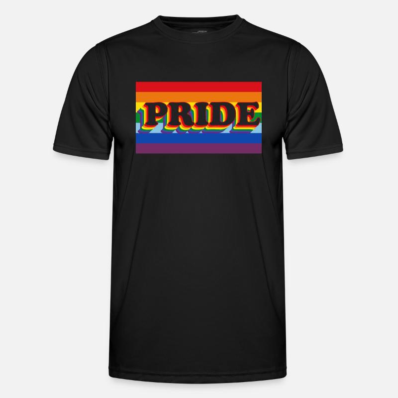 Regenbogenfahne pride Männer Funktions-T-Shirt