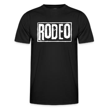 RODEO - T-shirt sport Homme - noir - Devant - AI Model Male 178 dark (178cm)