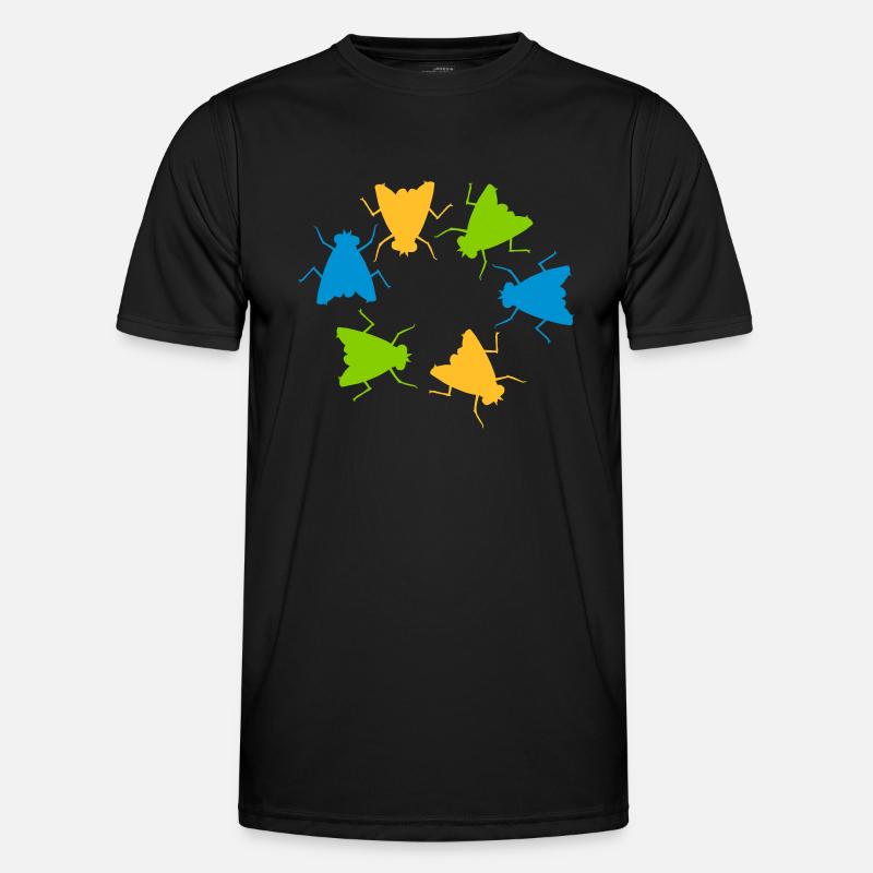 Équipe colorée du groupe de vol de maison T-shirt sport Homme