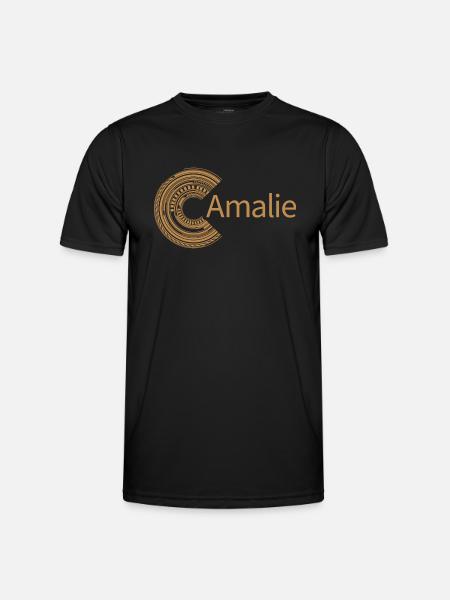 For Amalie - Men's Functional T-Shirt - black