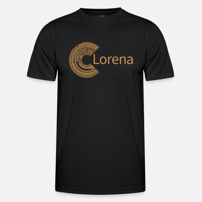 For Lorena - Men's Functional T-Shirt - black